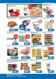 PRIVÁT akciós újság hét 36 Oldal 2: Talléros dobozos sajt €399,00, Zádor füstölt hátsó csülök €2.190,00