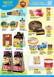 Volantino Mix Markt Pagina 1: Ravioli "Vareniki" con patate,surg, GERMES €3,15, Torta "Dubai Cake" €13,50