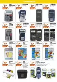 Müller Flugblatt Seite 14: Schulrechner Casio FX-82MS 2 €13,99, Texas Instruments TI-30 ECO RS €17,99