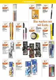 Müller Flugblatt Seite 8: Schlüsselanhänger Tiermotive €6,95, Online Füllhalter Set €9,99