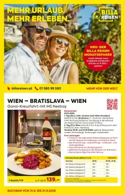 Billa Reisen (gültig bis 30-09)
