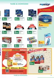 Volantino Proshop Pagina 5: Spazzy sacchi antiforo €1,29, Rotomop sistema lavapavimenti €16,99