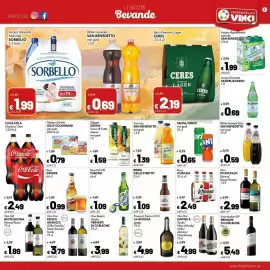 Volantino Supermercati Vinci Pagina 9: Birra Pull Off Tuborg €1,09, Birra dello Stretto €1,09