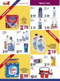 Volantino Conté Supermercati Pagina 14: Rio Azzurro Wc Disincrostante €1,19, Fiorillo gel lavastoviglie €2,49