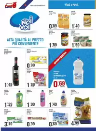 Volantino Conté Supermercati Pagina 6: NOI&VOI Carta Fritti €0,99, Noi&Voi Fagioli Borlotti/Cannellini €1,59