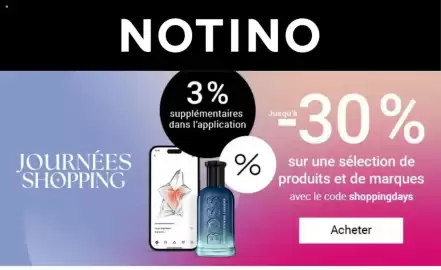 Catalogue Notino semaine 36 page 1