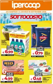 Volantino Ipercoop Radenza Pagina 1: Yogurt Intero/Magro Parmalat €0,48, Tonno all’olio di oliva Filod’olio RIO MARE €4,99