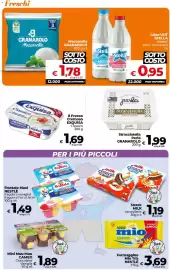 Volantino Ipercoop Radenza Pagina 13: Latte UHT Stella €0,95, Mozzarella Granarolo €1,78