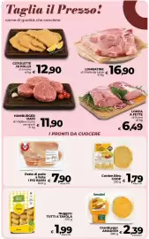 Volantino Ipercoop Radenza Pagina 21: Petto di pollo a fette €7,90, Nuggets TUTTI A TAVOLA €1,99