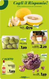 Volantino Ipercoop Radenza Pagina 24: Uva Red Globe €1,69, Pesche Bivona IGP €2,29