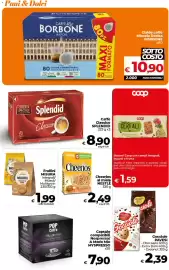 Volantino Ipercoop Radenza Pagina 32: Caffè Classico Splendid €8,90, Frollini Integrali/Muesli/Multigrain MISURA €1,99