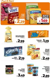 Volantino Ipercoop Radenza Pagina 33: Biscotti Mulino Bianco Cuor di Bosco €2,49, Crema al Pistacchio Dolgam €3,49