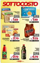 Volantino Ipercoop Radenza Pagina 4: Salsa Pronta di Pomodoro Ciliegino Agromonte €3,79, Il Gran Turchese Colussi €1,99