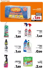 Volantino Ipercoop Radenza Pagina 49: Gel Bagno SMAC classico/con candeggina €0,99, Carta Tutto Fare Scottex €2,49