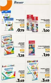 Volantino Ipercoop Radenza Pagina 54: Pastelli a matita Stilnovo Giotto €3,49, Pennarelli Turbo Color Giotto €1,28