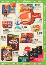 Folleto Coaliment Página 3: Valor xocolata amb ametlles €4,55, L'OR capsules de cafè ristretto €1,99