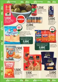Folleto Coaliment Página 6: Cocteleo Frit Ravich gamma €0,88, Rana pasta farcida €3,89
