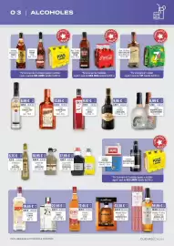 Folleto Cuevas Cash Página 3: Ginebra €22,95, Crema de licor €18,95