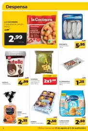 Folleto Alimerka semana 36 Página 12: Alimerka conos de maíz sabor bacon y queso €1,00, Bimbo bagels clásicos €2,35