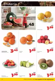 Folleto Alimerka semana 36 Página 6: Naranja €1,69, Pera limonera €1,99