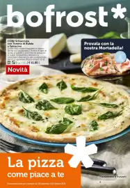Volantino Bofrost Pagina 1: Schiacciata con Tomino di Bufala e Spinacino €11,89