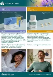 Volantino Bofrost Pagina 14: Vitalbliss Melatonina €14,99, Vitalbliss Ginger Gums €16,99