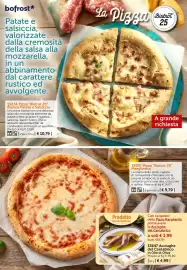 Volantino Bofrost Pagina 4: Acciughe del Cantabrico in Olio di Oliva €4,99, Pizza Bistrot 25 Margherita €9,79