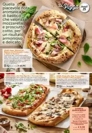 Volantino Bofrost Pagina 5: Pizza Bistrot 25 Bianca con Prosciutto Cotto e Salsa al Basilico €10,79
