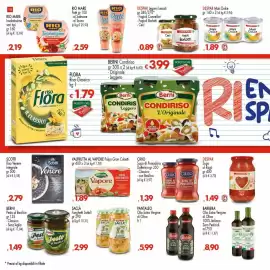 Volantino Despar Pagina 18: Cirio Sugo di Pomodoro e Datterini €1,39, Valfrutta polpa gran cubetti €1,89