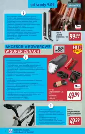 ALDI gazetka Strona 2: Lampka rowerowa z kierunkowskazem Ride+Go €49,99, Lokówko-prostownica 3 w 1 Ambiano €99,99