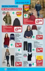 ALDI gazetka Strona 4: Kurtka pikowana damska UP2FASHION €49,99, Podkoszulka damska UP2FASHION 2-pak €22,98