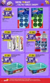 Polomarket gazetka tydzień 36 Strona 14: Krążki toaletowe UFO Blue Power 6-pak €5,00, Żel do udrażniania rur Kret €11,00