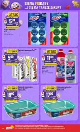 Polomarket gazetka tydzień 36 Strona 14: Krążki toaletowe UFO Blue Power 6-pak €5,00, Żel do udrażniania rur Kret €11,00