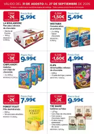 Catálogo Costco Página 13: Chips Ahoy! Galletas con chips de chocolate €9,99, Forest Feast piña deshidratada €7,99