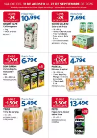 Catálogo Costco Página 18: Pepsi pepsi zero azucar sabor lima €13,49, Trina trina de naranja €5,49