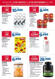Catálogo Costco Página 9: Carmex bálsamo labial hidratante €9,99, Weider crema de cacahuete €6,99