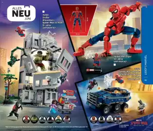 Lego Flugblatt Seite 111: LEGO® MARVEL Spider-Man Jagt den Gefängnistransporter €49,99