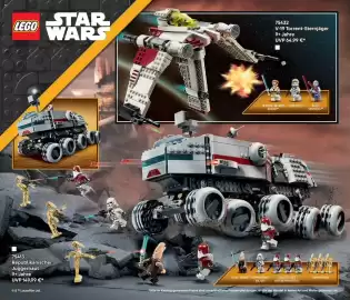 Lego Flugblatt Seite 122: LEGO STAR WARS V-19 Torrent-Sternjäger €64,99