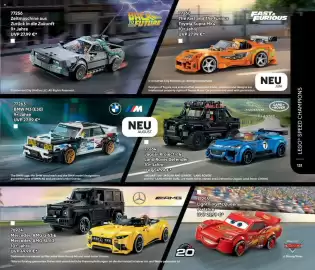 Lego Flugblatt Seite 131: Jaguar Project 7 & Land Rover Defender €54,99, Lightning McQueen €27,99