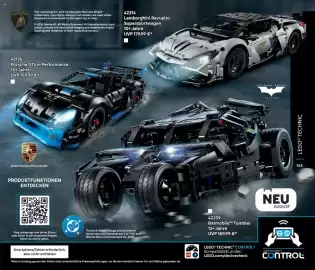 Lego Flugblatt Seite 145: LEGO Technic Batmobile™ Tumbler €189,99