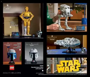 Lego Flugblatt Seite 152: LEGO Star Wars Jango Fett Helm €79,99, C-3PO™ €139,99