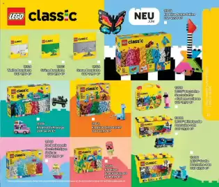 Lego Flugblatt Seite 23: LEGO classic Kreative Dinosaurier €34,99, LEGO CLASSIC Grüne Bauplatte €8,99