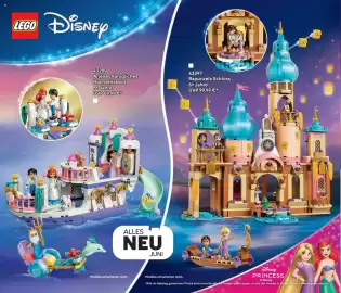 Lego Flugblatt Seite 52: LEGO Disney Arielles Königliches Hochzeitsboot €69,99