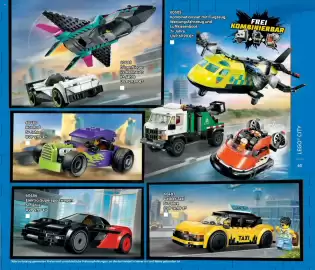 Lego Flugblatt Seite 63: Lego Gelbes Taxi €14,99, Lego Hot Rod €9,99