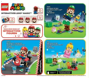 Lego Flugblatt Seite 82: Abenteuer mit dem interaktiven LEGO® Luigi™ €49,99