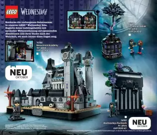 Lego Flugblatt Seite 94: LEGO Wednesday Schwarze Dahlie €24,99