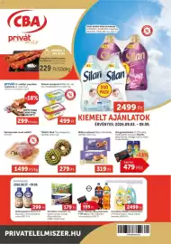 PRIVÁT akciós újság hét 36 Oldal 1: Privat szalonna €299,00, Vénusz margarin €499,00