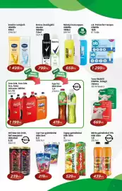 Real akciós újság Oldal 7: Topjoy gyümölcsital €529,00, Coca-Cola, Coca-Cola Zero, Fanta szénsavas üdítőtal €1.199,00