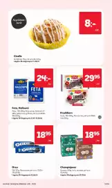 MatArket reklamblad vecka 36 Sida 14: Cinelle €8,00, Zeta Feta, Halloumi €24,00
