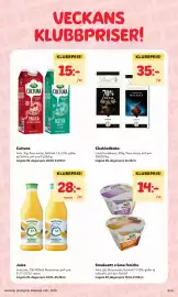 MatArket reklamblad vecka 36 Sida 6: Lindt Chokladkaka €35,00, Cultura €15,00